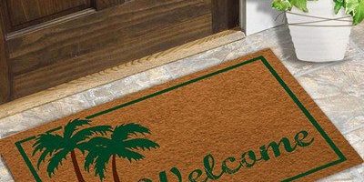Coir door mats (2)