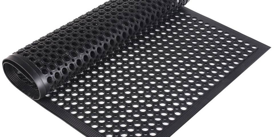 non-slip rubber drainage mat