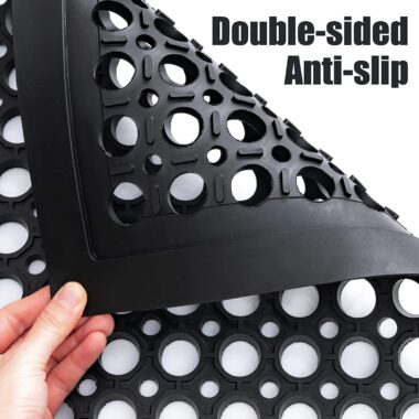 non-slip rubber drainage mat