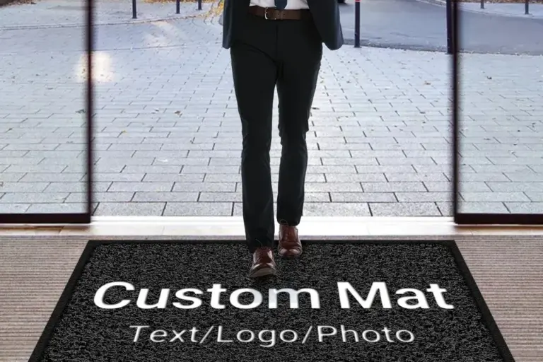 personalized business entrance doormat