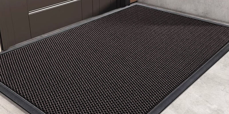 Factory Outlet Polyester Entrance & Logo Mats Outdoor 3D Elastic Rugs (1) 3D elastic outdoor entrance mat