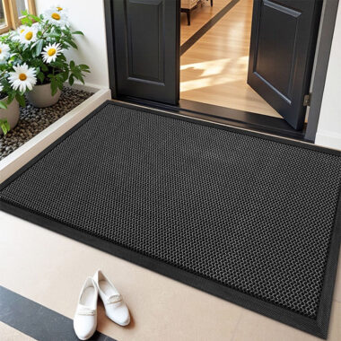 3D elastic outdoor entrance mat