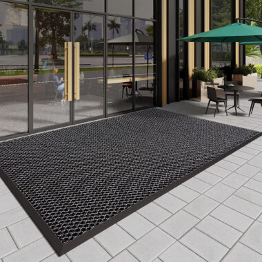 3D elastic outdoor entrance mat