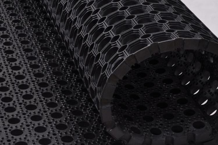 oil grease resistant rubber kitchen mat