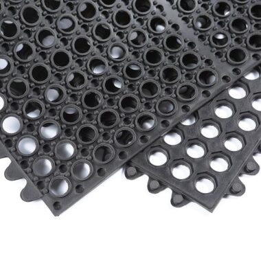 oil grease resistant rubber kitchen mat