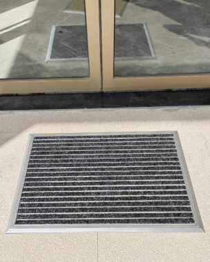 aluminum alloy dirt trapper entrance mat
