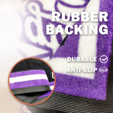 absorbent custom logo carpet entrance mat