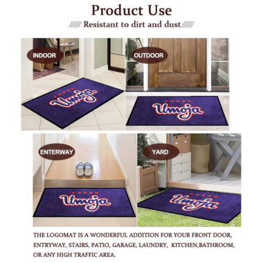 absorbent custom logo carpet entrance mat