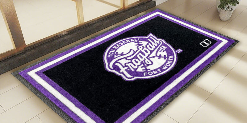 absorbent custom logo carpet entrance mat