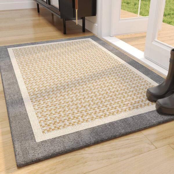 anti-slip custom logo entrance mat