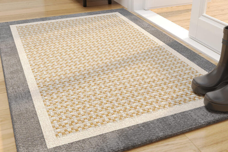 anti-slip custom logo entrance mat