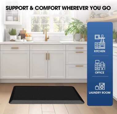 PVC anti-fatigue kitchen floor mat