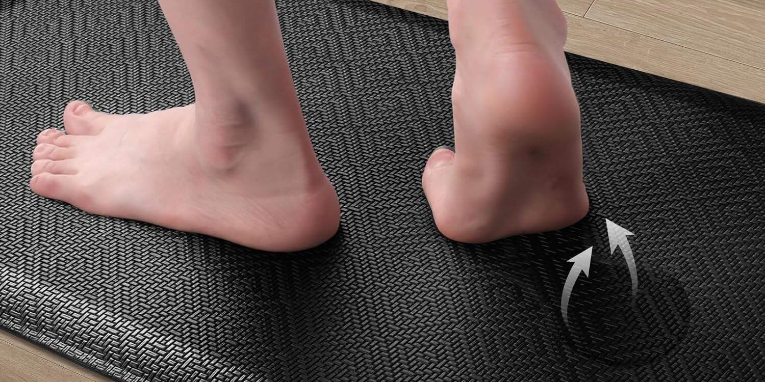 PVC anti-fatigue kitchen floor mat