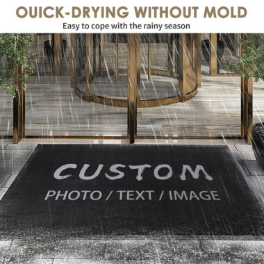 indoor outdoor rubber entrance mat