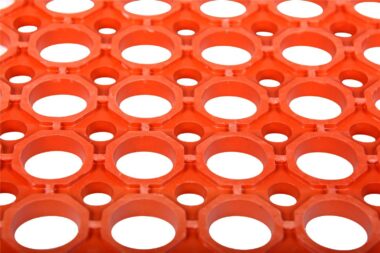 Perforated Anti-Slip Wet-Area & Drainage Mats for Pools and Workstations