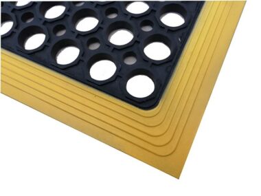 Perforated Anti-Slip Wet-Area & Drainage Mats for Pools and Workstations