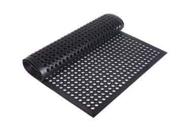 Perforated Anti-Slip Wet-Area & Drainage Mats for Pools and Workstations