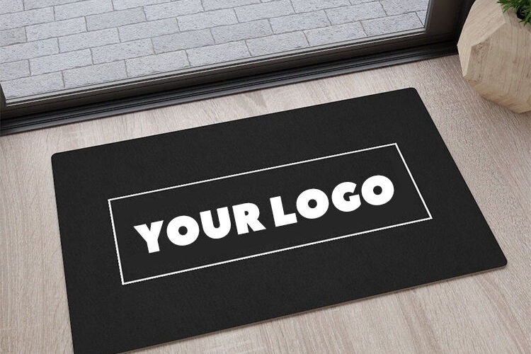 custom logo carpet front entrance doormat