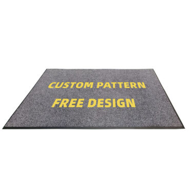 outdoor welcome entrance logo doormat