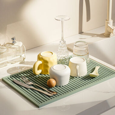 Anti-slip silicone PVC bar counter mat