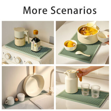 Anti-slip silicone PVC bar counter mat