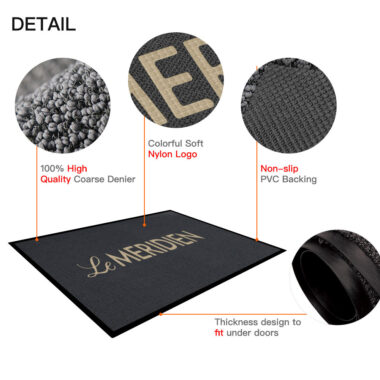Commercial grade heavy duty entrance mat