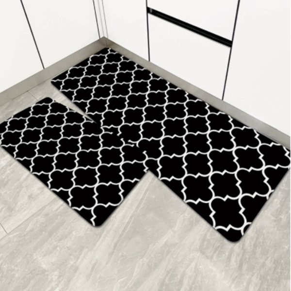 Anti-slip cushioned PVC kitchen mat