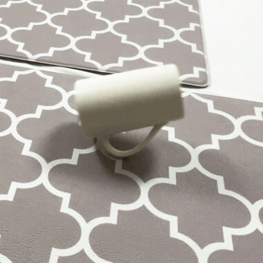 Anti-slip cushioned PVC kitchen mat