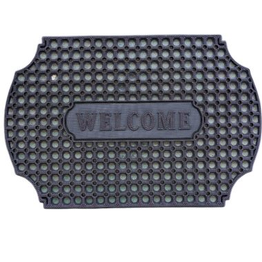 PVC hole door mat with slip-resistant