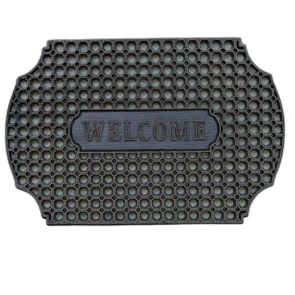 PVC hole door mat with slip-resistant