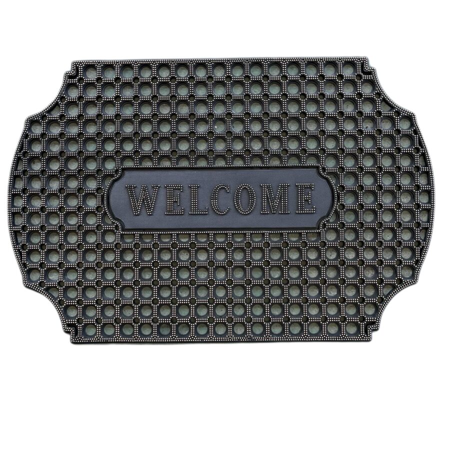 PVC hole door mat with slip-resistant