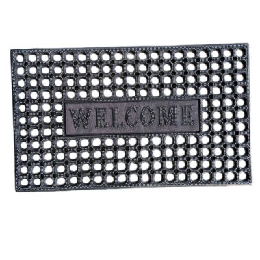 PVC hole door mat with slip-resistant