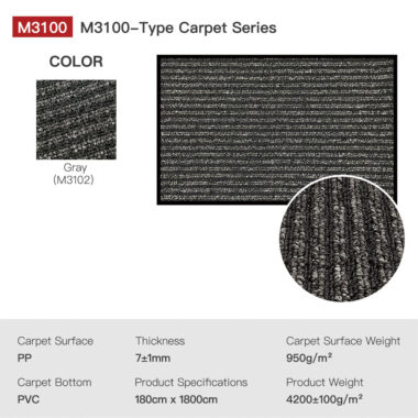 PP entrance floor mat for retail stores